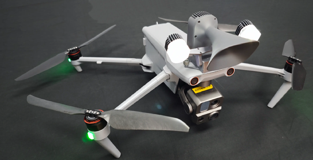 DU4 喊话照明一体机